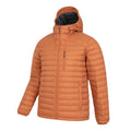 Rust - Lifestyle - Mountain Warehouse Mens Henry II Extreme Down Filled Padded Jacket