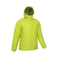 Lime - Side - Mountain Warehouse Mens Henry II Extreme Down Filled Padded Jacket