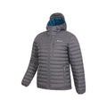 Charcoal - Side - Mountain Warehouse Mens Henry II Extreme Down Filled Padded Jacket