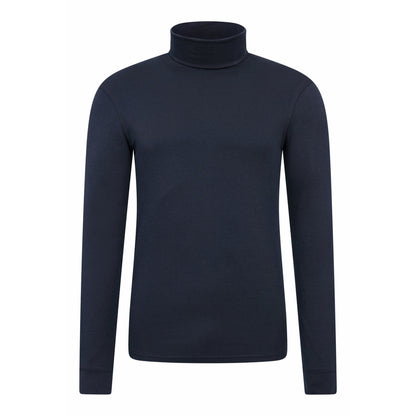 Navy - Side - Mountain Warehouse Mens Meribel Thermal Top (Pack of 2)