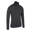 Black - Side - Mountain Warehouse Mens Meribel Thermal Top (Pack of 2)