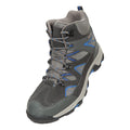 Dark Grey - Front - Mountain Warehouse Mens Rapid Suede Hiking Boots