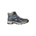 Dark Grey - Pack Shot - Mountain Warehouse Mens Rapid Suede Hiking Boots