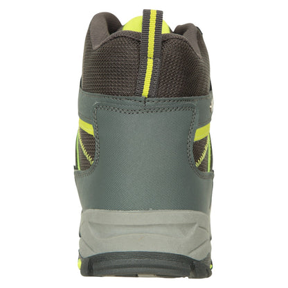 Black - Back - Mountain Warehouse Mens Rapid Suede Hiking Boots