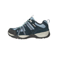 Navy - Side - Mountain Warehouse Womens-Ladies Direction II Suede Wide Walking Shoes