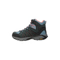 Blue - Side - Mountain Warehouse Womens-Ladies Rockies Extreme Suede Walking Boots