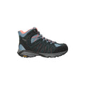 Blue - Close up - Mountain Warehouse Womens-Ladies Rockies Extreme Suede Walking Boots