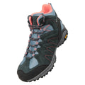 Blue - Front - Mountain Warehouse Womens-Ladies Rockies Extreme Suede Walking Boots