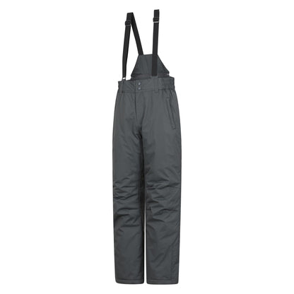Grey - Side - Mountain Warehouse Mens Short Dusk II Ski Trousers