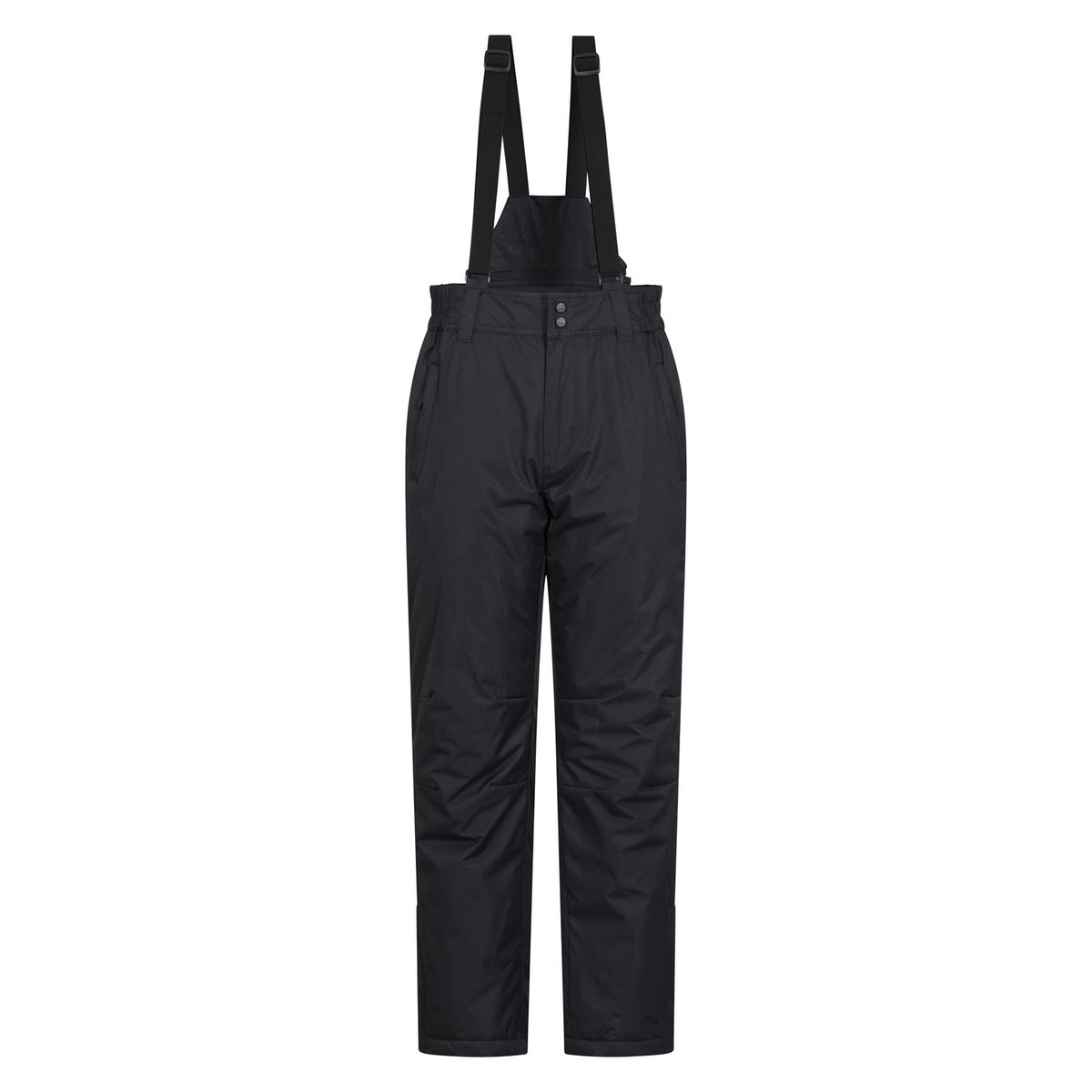 Black - Front - Mountain Warehouse Mens Short Dusk II Ski Trousers