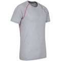 Light Grey - Back - Mountain Warehouse Mens Aero II Short-Sleeved T-Shirt