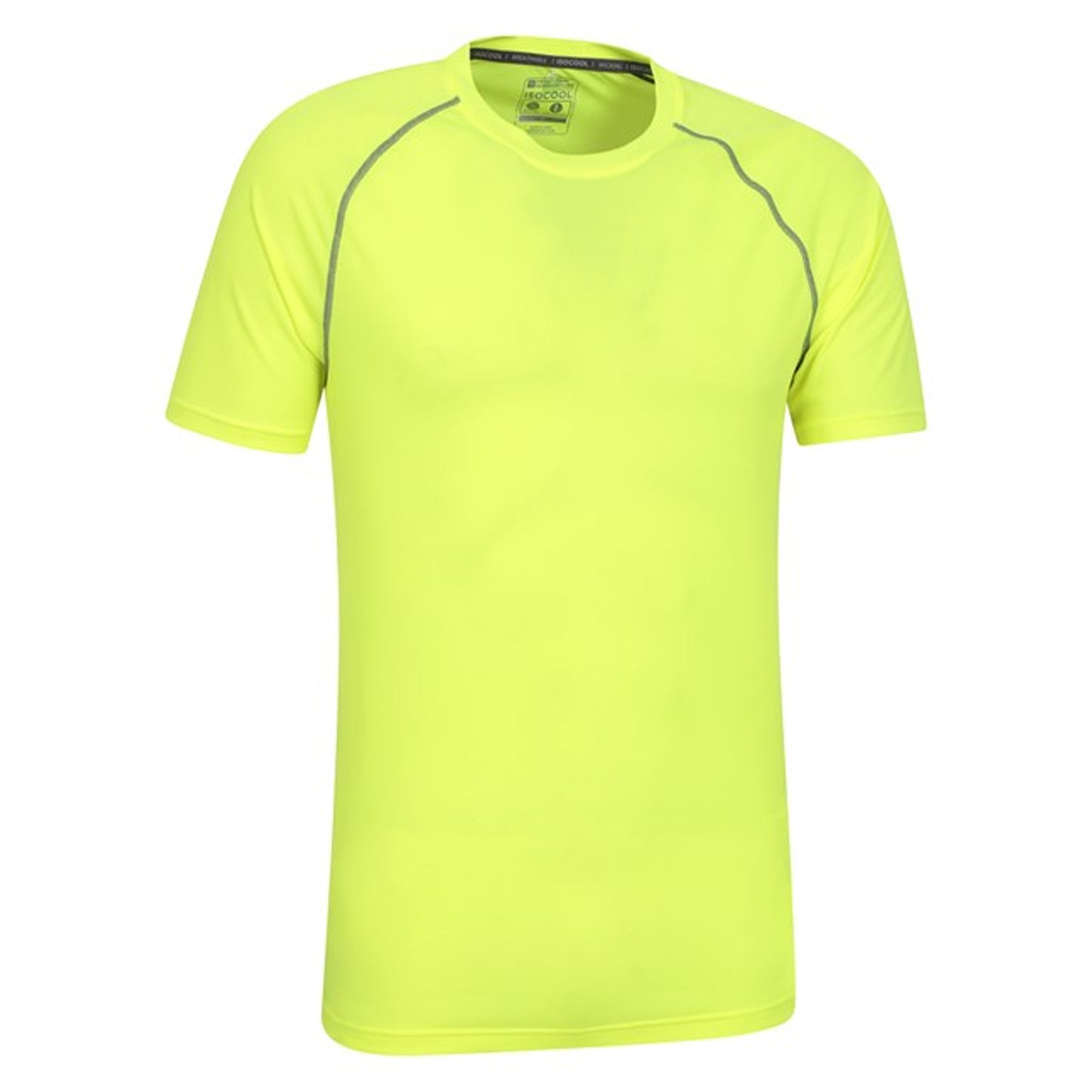 Bright Yellow - Lifestyle - Mountain Warehouse Mens Aero II Short-Sleeved T-Shirt