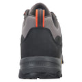 Dark Grey - Back - Mountain Warehouse Mens Storm Suede IsoGrip Walking Shoes