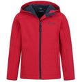 Red - Pack Shot - Mountain Warehouse Childrens-Kids Exodus Water Resistant Soft Shell Jacket