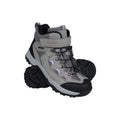Light Grey - Front - Mountain Warehouse Womens-Ladies Adventurer Adaptive Waterproof Walking Boots
