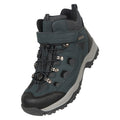 Navy-Black - Front - Mountain Warehouse Womens-Ladies Adventurer Adaptive Waterproof Walking Boots