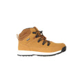Brown - Pack Shot - Mountain Warehouse Childrens-Kids Redwood Waterproof Walking Boots