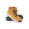 Brown - Close up - Mountain Warehouse Childrens-Kids Redwood Waterproof Walking Boots