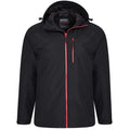 Black - Pack Shot - Mountain Warehouse Mens Brisk Extreme Waterproof Jacket