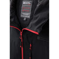 Black - Close up - Mountain Warehouse Mens Brisk Extreme Waterproof Jacket