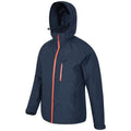 Navy - Side - Mountain Warehouse Mens Brisk Extreme Waterproof Jacket