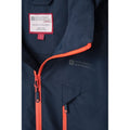 Navy - Pack Shot - Mountain Warehouse Mens Brisk Extreme Waterproof Jacket