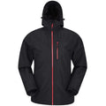 Black - Front - Mountain Warehouse Mens Brisk Extreme Waterproof Jacket