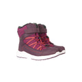 Berry - Front - Mountain Warehouse Childrens-Kids Denver Adaptive Waterproof Snow Boots