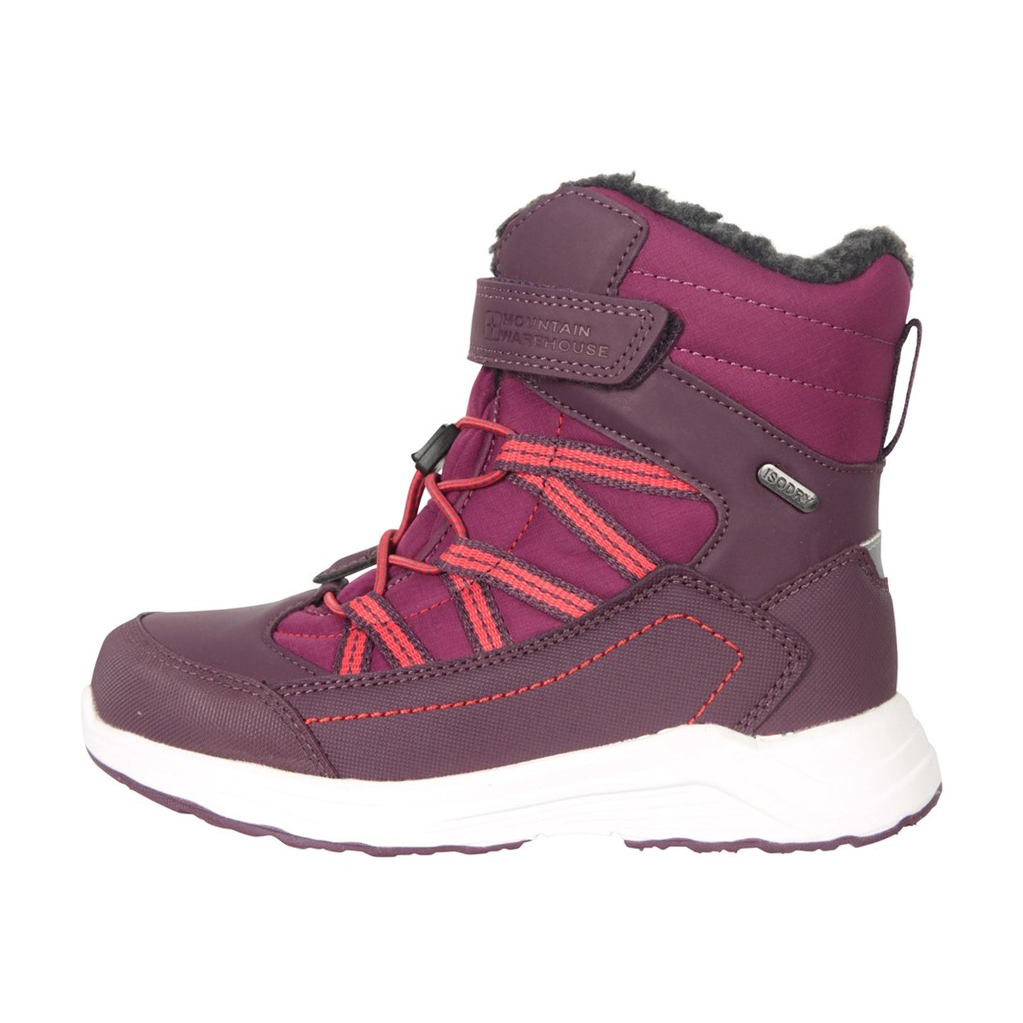 Berry - Side - Mountain Warehouse Childrens-Kids Denver Adaptive Waterproof Snow Boots