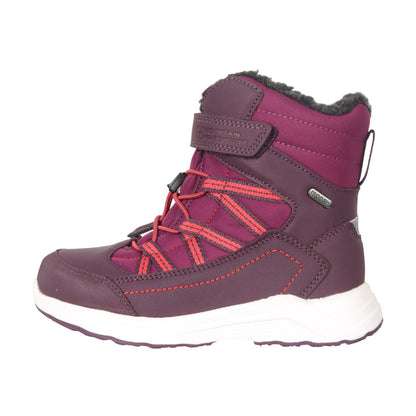 Berry - Side - Mountain Warehouse Childrens-Kids Denver Adaptive Waterproof Snow Boots