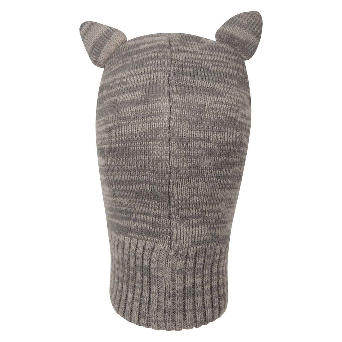 Grey - Back - Mountain Warehouse Childrens-Kids Fleece Lined Balaclava