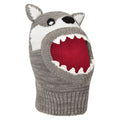 Grey - Lifestyle - Mountain Warehouse Childrens-Kids Fleece Lined Balaclava