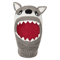 Grey - Front - Mountain Warehouse Childrens-Kids Fleece Lined Balaclava