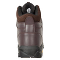 Brown - Back - Mountain Warehouse Mens Latitude Extreme Leather Walking Boots