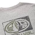 Grey - Pack Shot - Animal Mens Jacob Logo T-Shirt