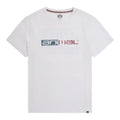White - Front - Animal Mens Jacob Logo T-Shirt