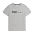 Grey - Front - Animal Mens Jacob Logo T-Shirt