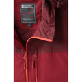 Red - Close up - Mountain Warehouse Mens Brisk Extreme Waterproof Jacket