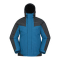 Blue - Close up - Mountain Warehouse Mens Ski Jacket & Trousers