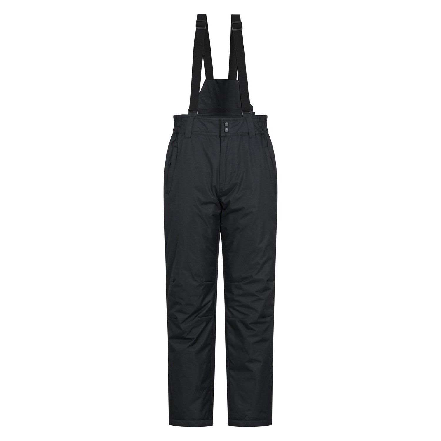 Black - Close up - Mountain Warehouse Mens Ski Jacket & Trousers