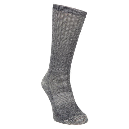 Grey - Front - Mountain Warehouse Mens Wool Blend Boot Socks