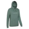 Green - Lifestyle - Mountain Warehouse Womens-Ladies Wanderlust Embroidered Hoodie
