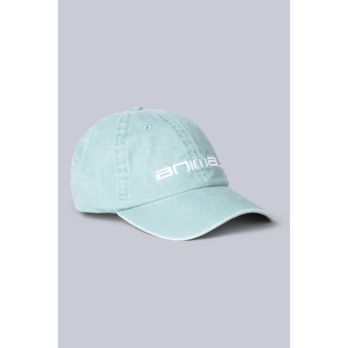 Khaki Green - Front - Animal Unisex Adult Louis Organic Baseball Cap