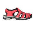 Dark Red - Back - Mountain Warehouse Childrens-Kids Bay Sports Sandals