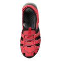 Dark Red - Close up - Mountain Warehouse Childrens-Kids Bay Sports Sandals