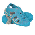 Light Teal - Front - Mountain Warehouse Childrens-Kids Bay Sports Sandals