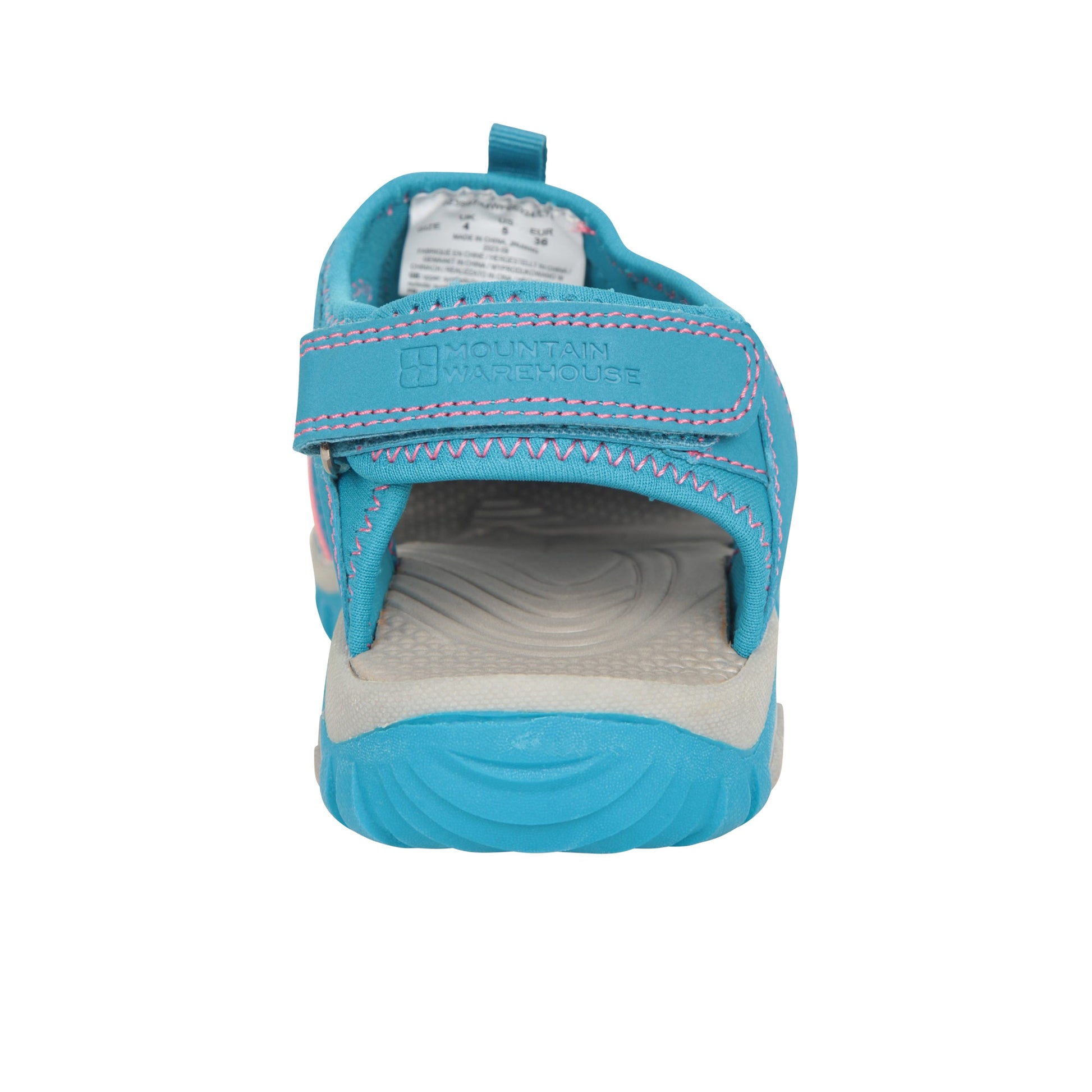 Green - Back - Mountain Warehouse Childrens-Kids Bay Sports Sandals