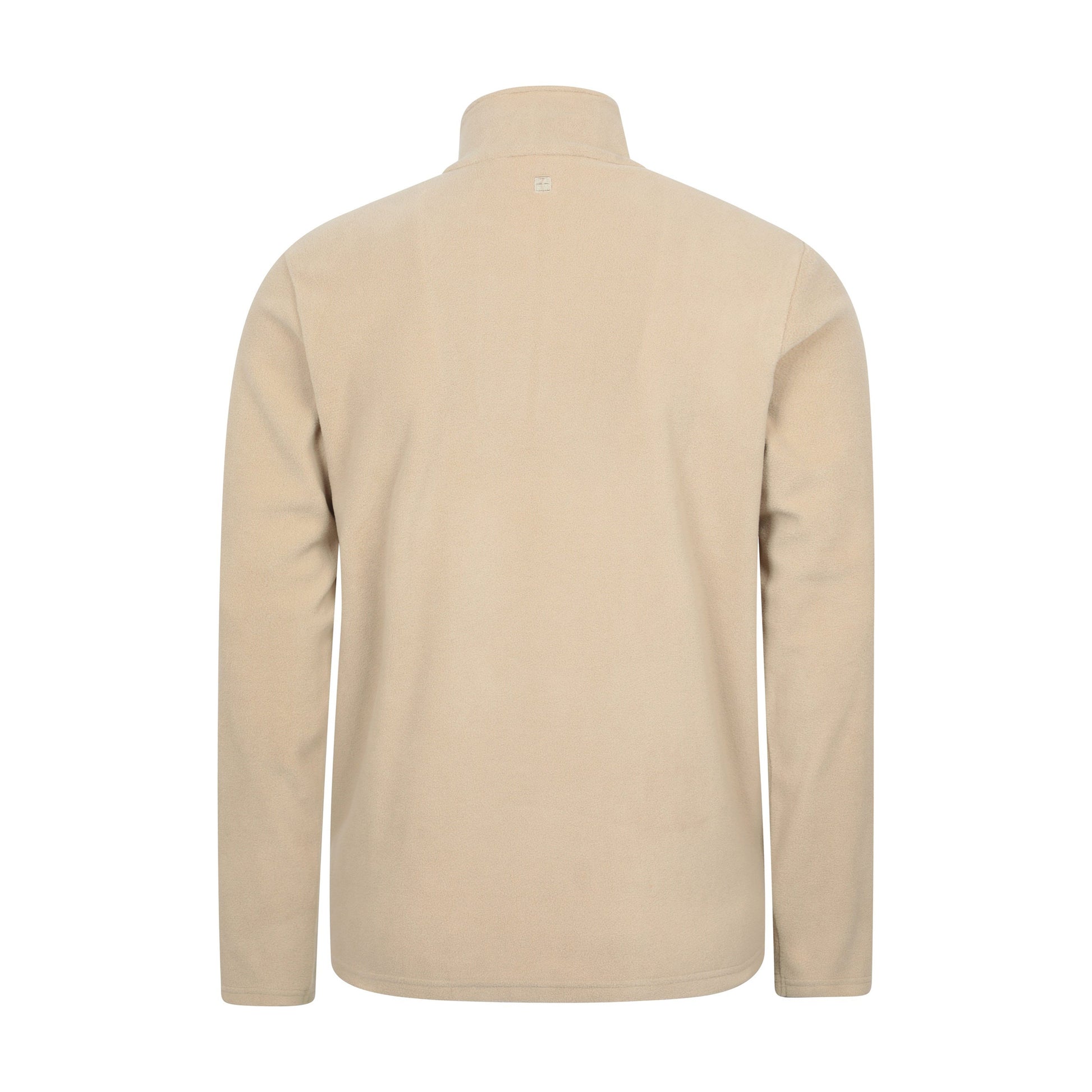 Off White - Back - Mountain Warehouse Mens Camber II Half Zip Fleece Top