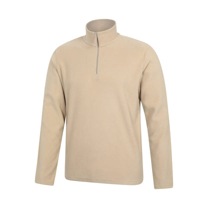Off White - Side - Mountain Warehouse Mens Camber II Half Zip Fleece Top
