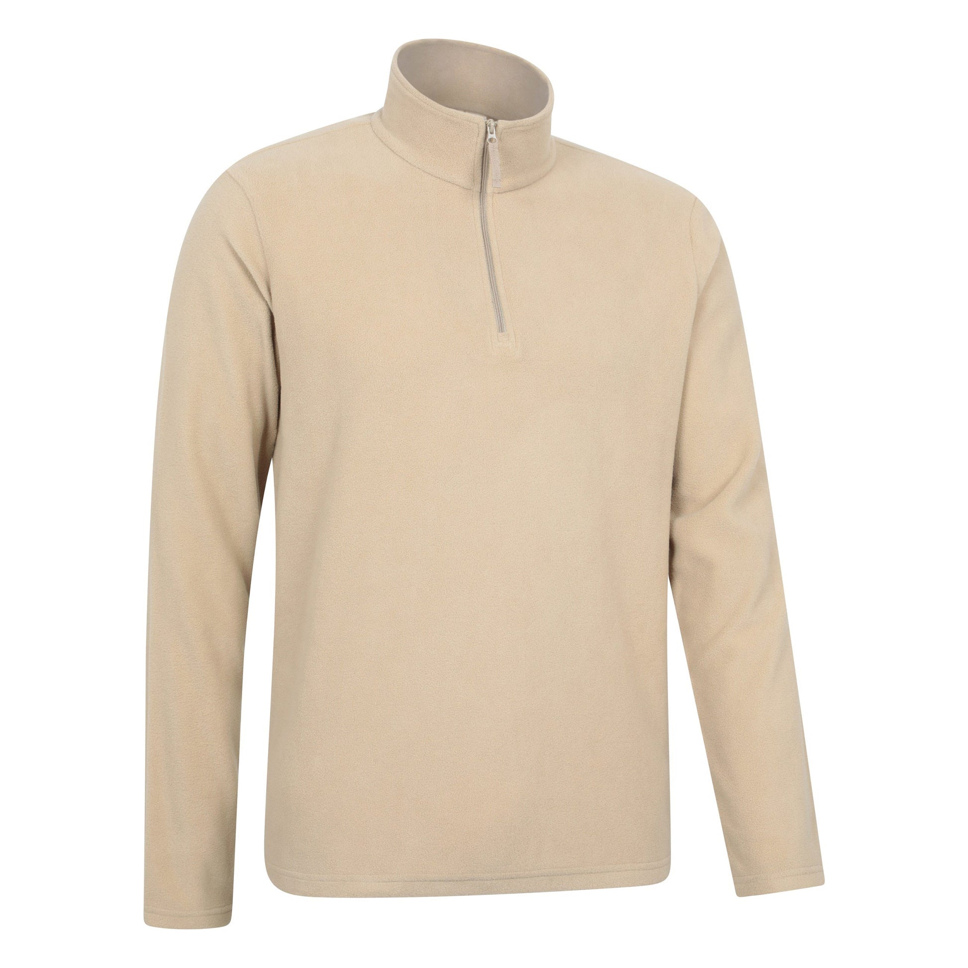 Off White - Lifestyle - Mountain Warehouse Mens Camber II Half Zip Fleece Top